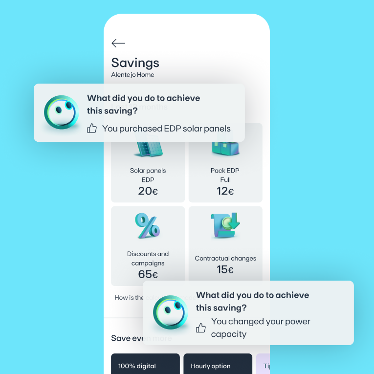 Save — Poupanças por opção